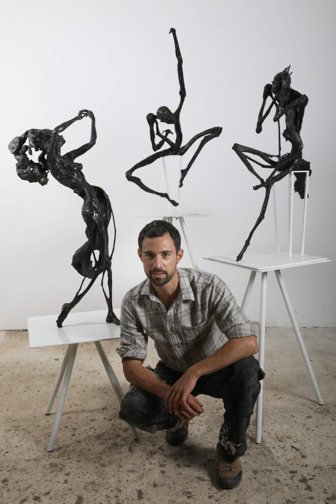 L'artiste Romain Tiercin - sculpteur sur bronze